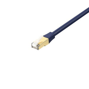 バッファロー ツメ折れないCat8 LANケーブルスタンダード 2m（ブルー） BSLS8