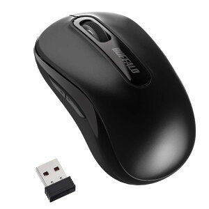 バッファロー マウス 無線 ワイヤレス 5ボタン 小型 軽量 節電モデル 最大584日使用