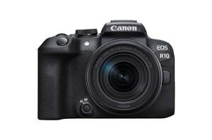 Canon ミラーレス一眼カメラ EOS R10 レンズキット(RF-S18-150)ブラ