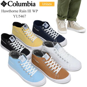 コロンビア Columbia スニーカー メンズ レディース ホーソンレイン3 ウォーター