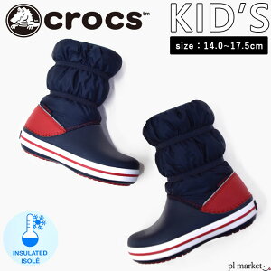 正規取扱店 クロックス ブーツ キッズ CROCS クロックバンド ウィンターブーツ スノ