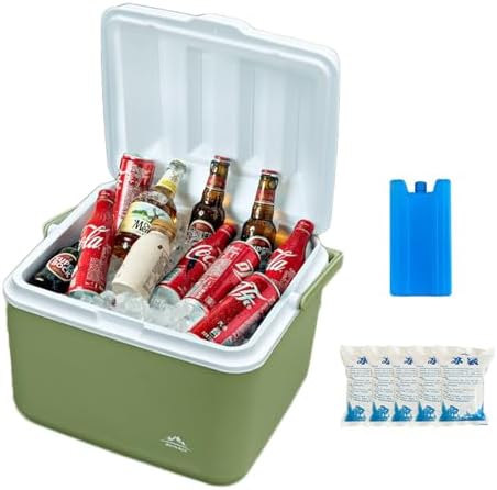 [Firmiarii]クーラーボックス 保冷力 最強 保冷剤付き 6/9リットル 氷が溶け
