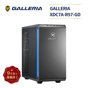 ガレリア ゲーミングPC GALLERIA XGR7M-R56-WL Ryzen 7 57