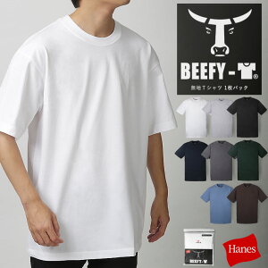 HANES BEEFY-T ヘインズ ビーフィー メンズ 無地 Tシャツ ヘビーウエイト