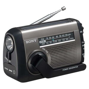 ソニー ポータブルラジオ ICF-B99 : FM/AM/ワイドFM対応 手回し充電/太陽