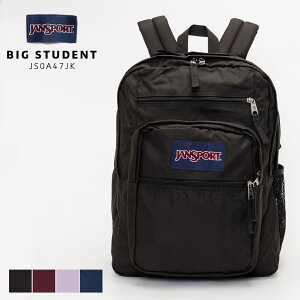 JANSPORT ジャンスポーツ リュック 34l ネイビー 大容量 BIG STUDEN
