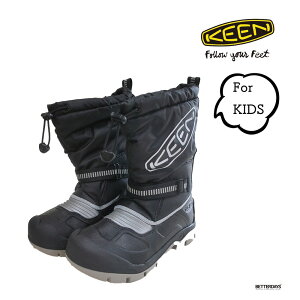 ブーツ キッズ KEEN キーン ビッグキッズ スノー トロール ウォータープルーフ 20