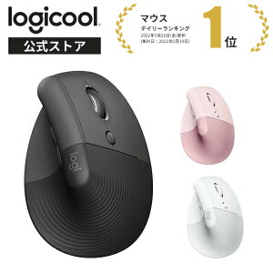 ロジクール ワイヤレスマウス LIFT M800 縦型 静音 エルゴノミックマウス Log
