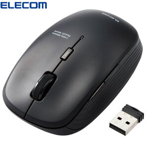エレコム ELECOM BlueLEDマウス M-BL21DBSKBK 無線 5ボタン 静