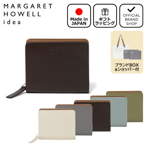 MARGARET HOWELL idea ベンジャミン ラウンドファスナー折り財布(B)［