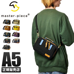 マスターピース リンク ショルダーバッグ 小さめ 軽量 横型 ブランド 日本製 maste