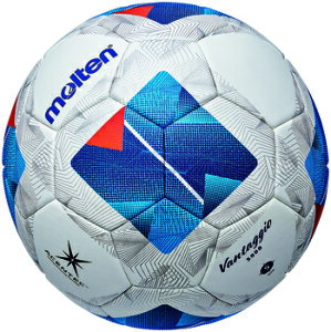モルテン molten サッカーボール ヴァンタッジオ5000 5号球 芝用 ホワイト×ブ
