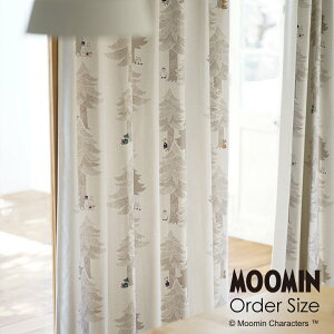 オーダーカーテン 遮光 MOOMIN/PUUT drape プート ドレープMOOMIN2