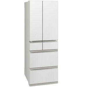 三菱電機 MR-WZ50M-W グランドリネンホワイト 495L 冷蔵庫 6ドアセンター開