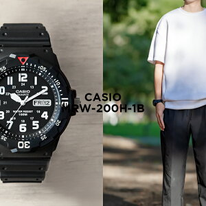 CASIO STANDARD MENS カシオ スタンダード MRW-200H-1B 腕時