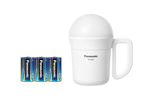 パナソニック LEDランタン 乾電池エボルタNEO付き強力ランタン(でかランタン)ランタン