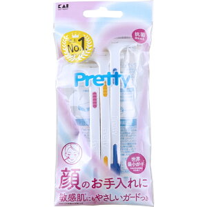 貝印株式会社 Pretty プリティー フェイスT 3本入