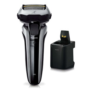 パナソニック ラムダッシュPRO メンズシェーバー 5枚刃 全自動洗浄充電器 充電中でも剃