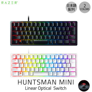 Razer Huntsman Mini JP 日本語配列 静音リニアオプティカルスイッチ