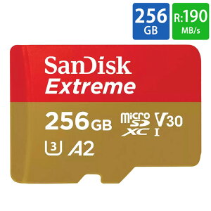 マイクロSDカード 256GB microSDカード microSDXC SanDisk