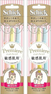 Schick(シック) プレミア 敏感肌用 Lディスポ 顔そり用 マイクロガード付 使い捨