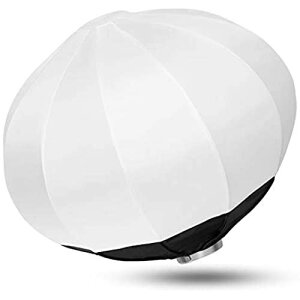Soonpho 65cm 折りたたみ式ランタンソフトボックス ポータブルボール型ソフトボッ