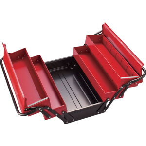TONE ツールケース(メタル) V形3段式 410X220X220mm BX430