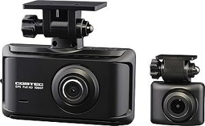 コムテック 日本製 3年保証 ZDR035 前後2カメラ 前後200万画素 FullHD