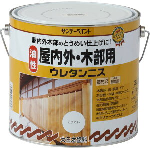 サンデーペイント 4906754265749 油性屋内外木部用ウレタンニス とうめい