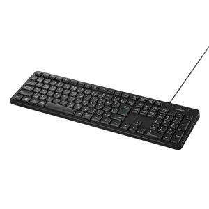 バッファロー 静音 キーボード 有線 USB Type-A フルキーボード 109キー