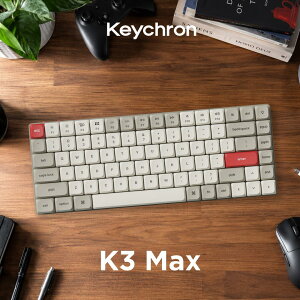 Keychron K3 Max QMK/VIA ワイヤレス